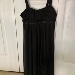 Short black dress